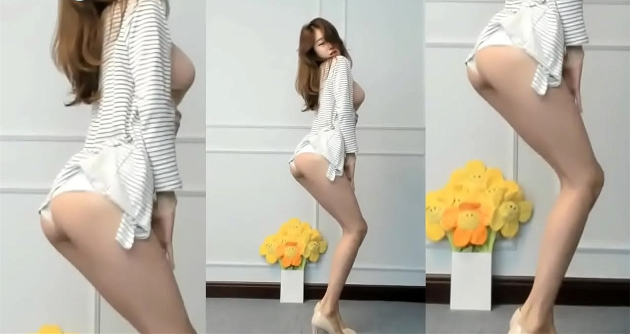 韩国美女,扭动身体摇摆全身