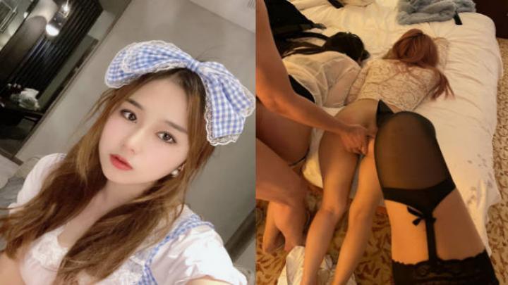 【吃瓜】双飞反差婊,富二代双飞极品反差姐妹花